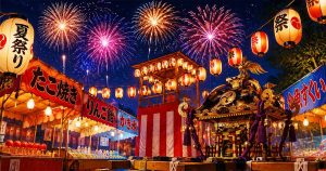 夏祭りを紹介する記事のアイキャッチ